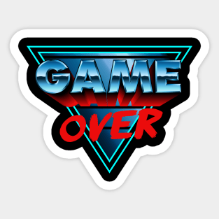 Game Over Sticker